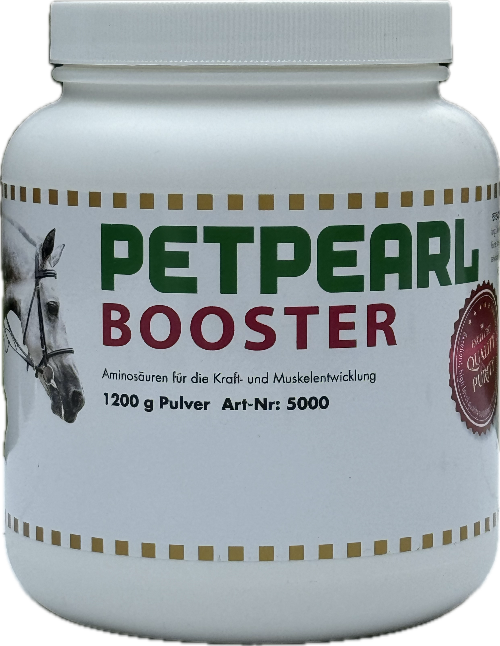 PETPEARL BOOSTER- Aminosäuren für Kraftigung und starke Muskeln