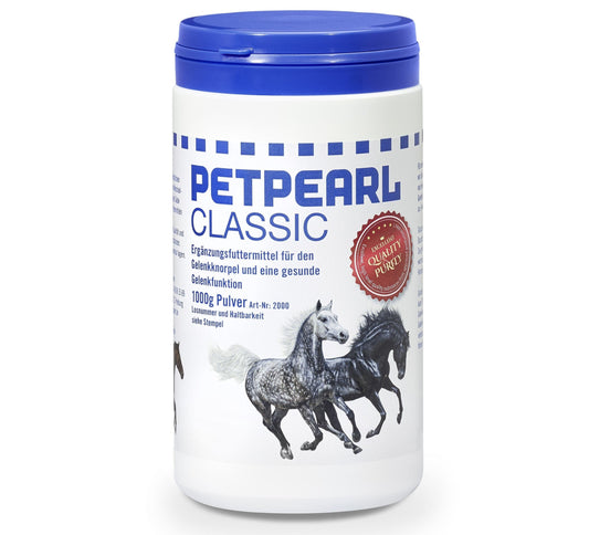 PETPEARL CLASSIC Ergänzungsfuttermittel für Pferde 1000g