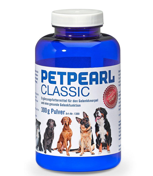 Gelenkpulver für Hunde & Kleintiere - PETPEARL Vitalstoffe für Tiere 300 g