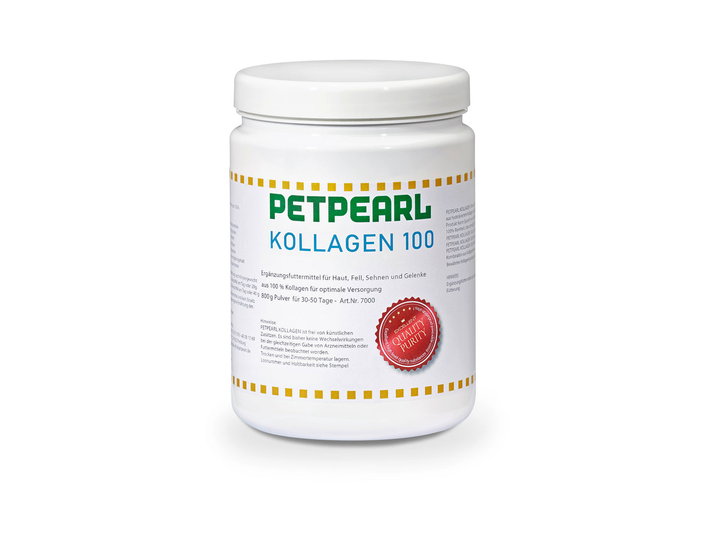 Collagen 100 - PETPEARL Vital substances for animals