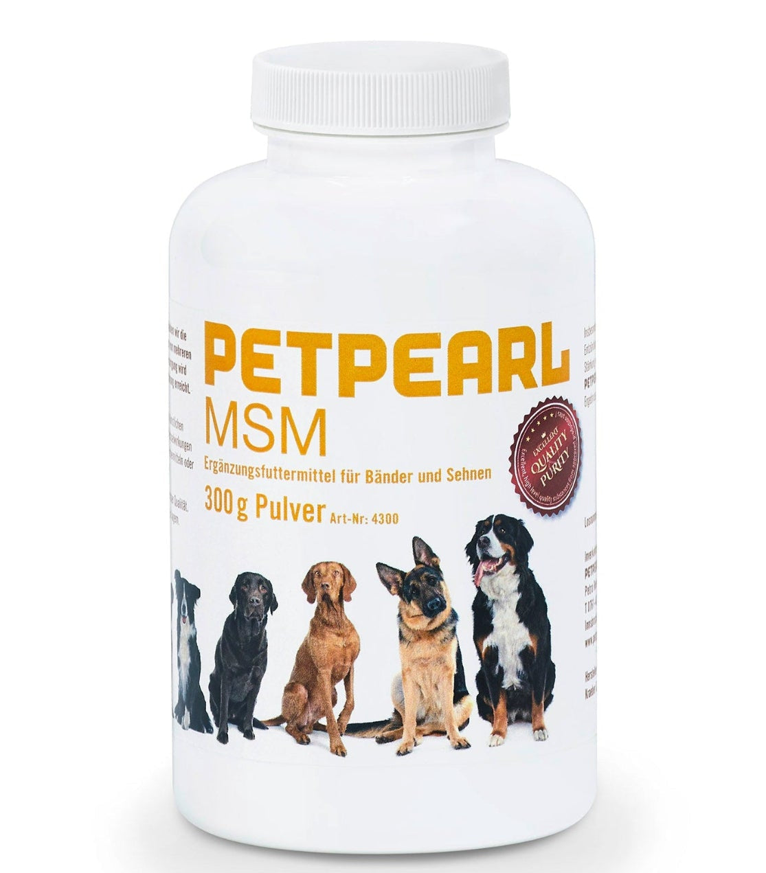 PETPEARL MSM für Hund und Katze