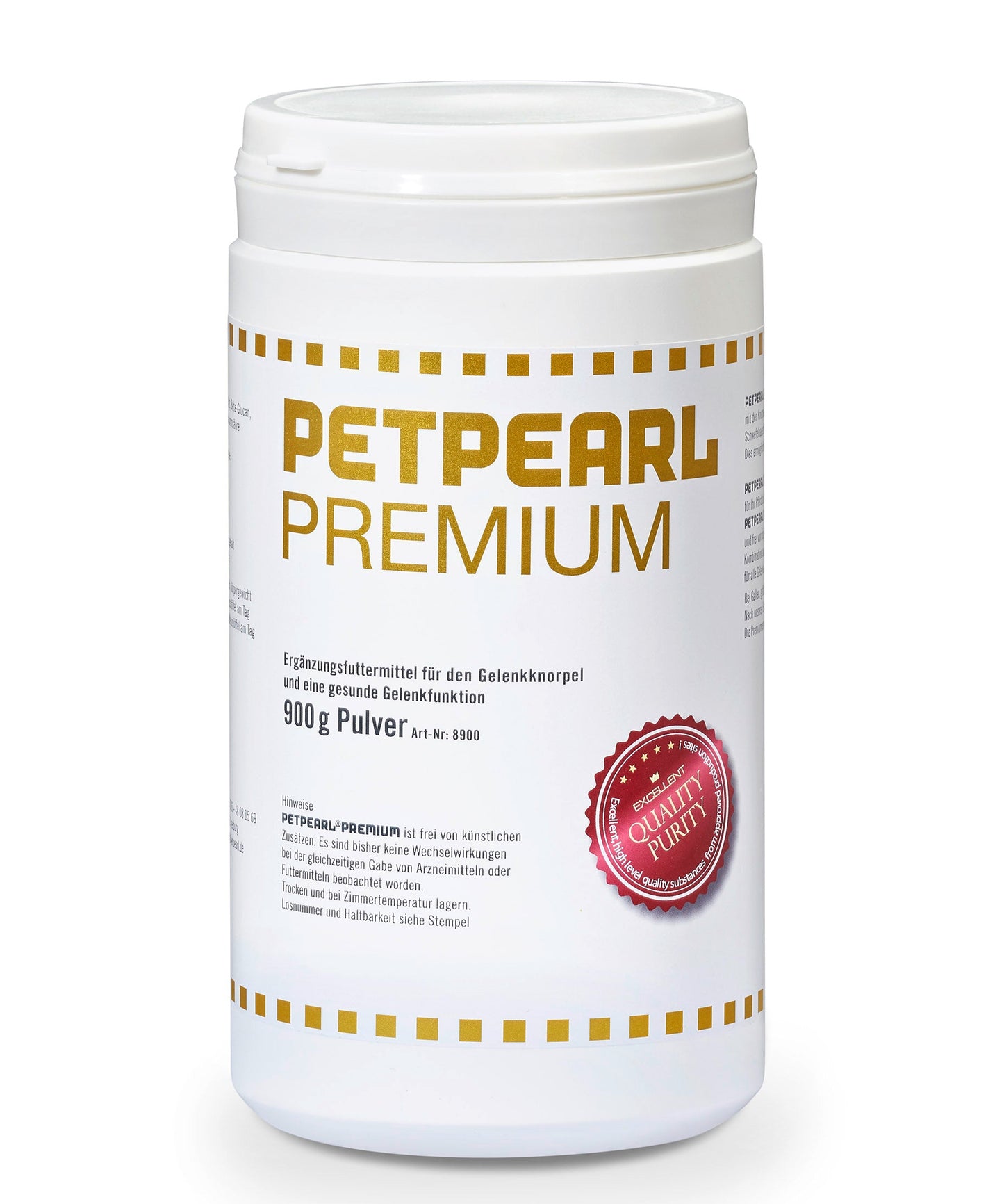 PETPEARL PREMIUM 900 - PETPEARL Vitalstoffe für Tiere