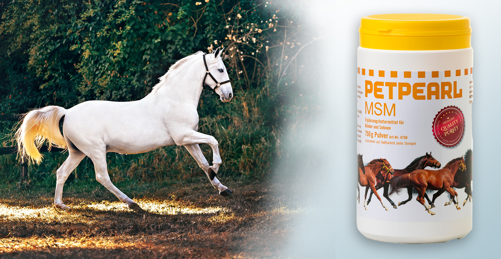 PETPEARL Vitalstoffe für Pferde & Hunde